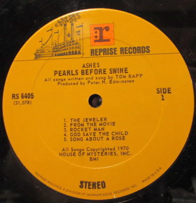 Pearls Before Swine - The Use Of Ashes (LP, Album) (Good Plus (G+)) - Image 3
