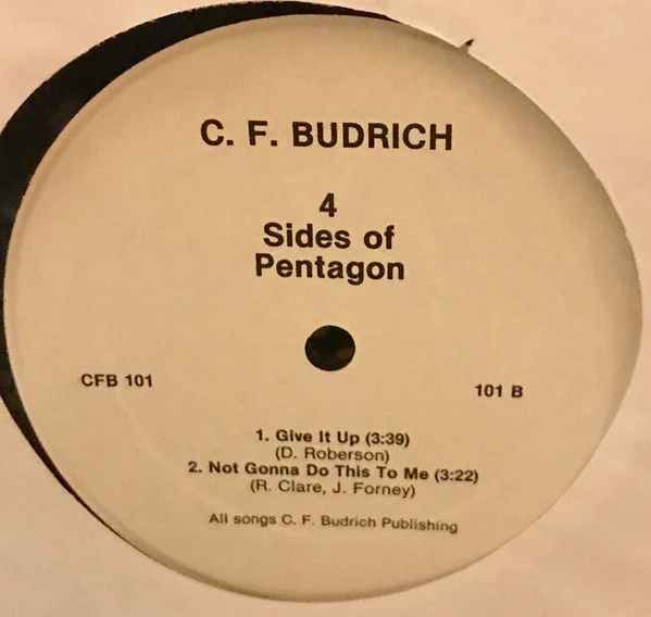 Pentagon  - 4 Sides Of (12", EP) (Very Good Plus (VG+)) - Image 4