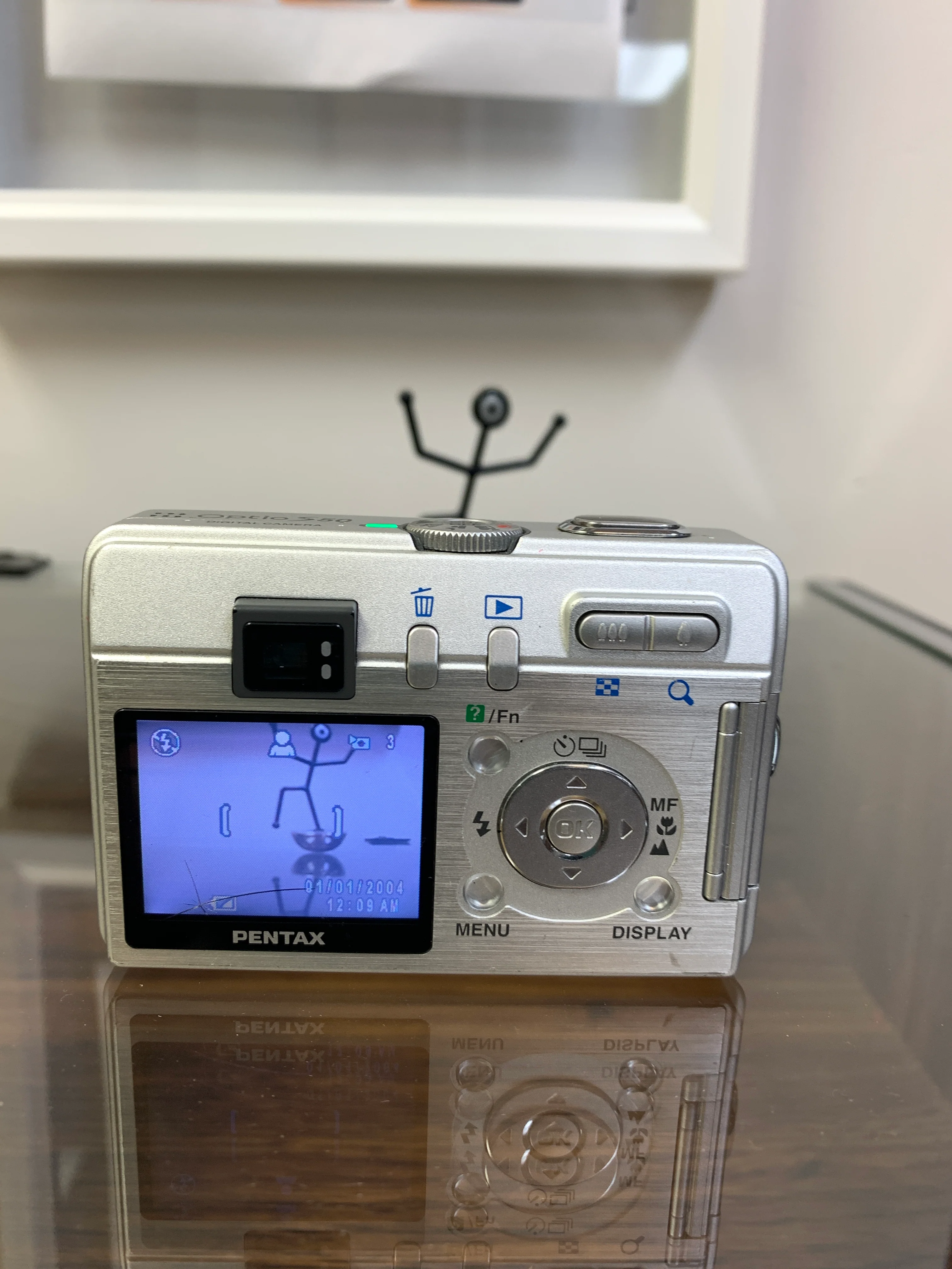 Pentax Optio s50 Digital Camera w/ Carrying Case - Image 2
