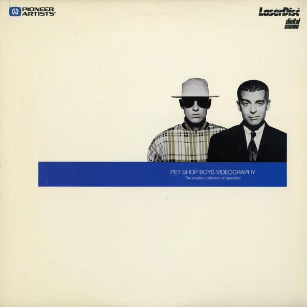 Pet Shop Boys - Videography - The Singles Collection On LaserDisc (Laserdisc, 12", Comp, NTSC) (Very Good Plus (VG+))