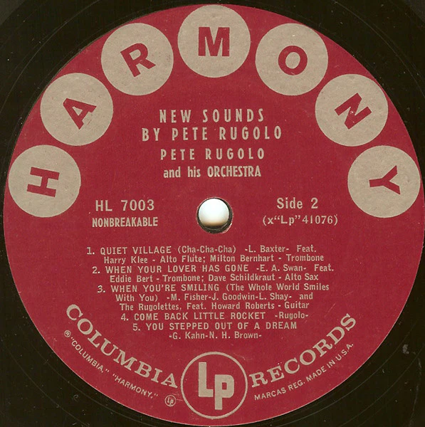 Pete Rugolo - New Sounds (LP, Album) (Very Good Plus (VG+)) - Image 4