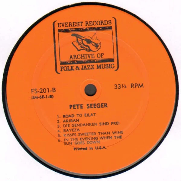 Pete Seeger - Pete Seeger (LP, Album) (Near Mint (NM or M-)) - Image 4