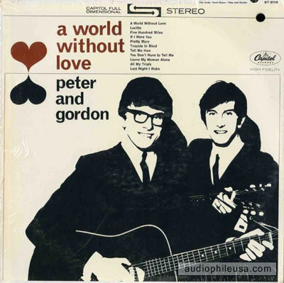 Peter & Gordon - A World Without Love (LP, Album, Scr) (Very Good (VG))