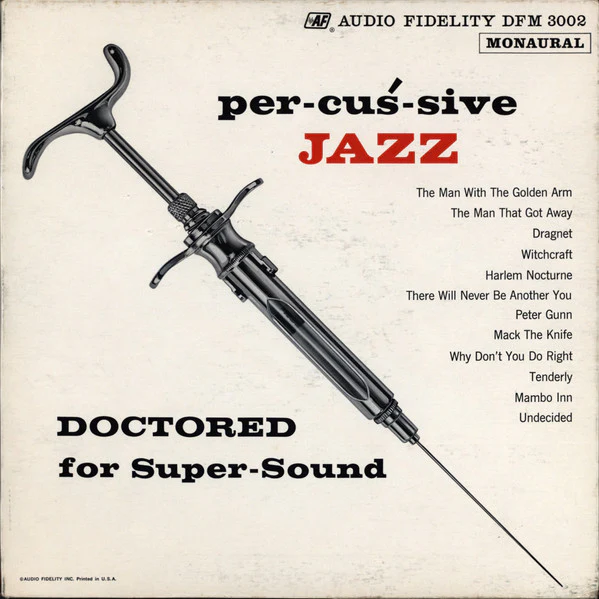 Peter Appleyard Orchestra - Percussive Jazz (LP, Album, Mono, Gat) (Good Plus (G+))