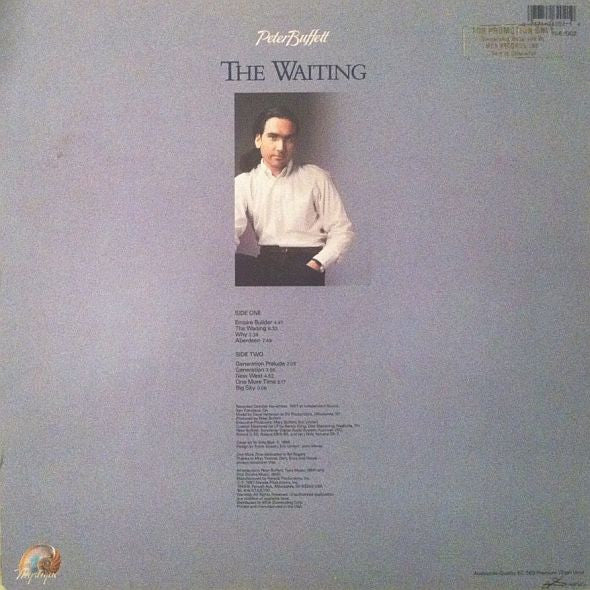 Peter Buffett - The Waiting (LP, Album) (Near Mint (NM or M-)) - Image 2