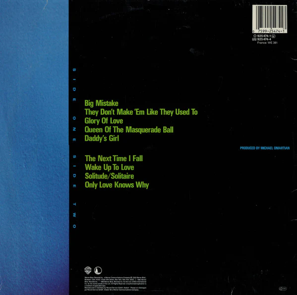 Peter Cetera - Solitude / Solitaire (LP, Album) (Very Good Plus (VG+)) - Image 2