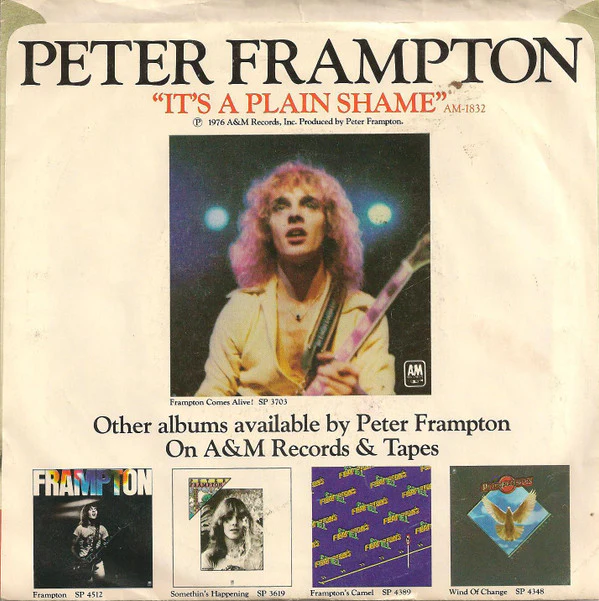 Peter Frampton - Baby, I Love Your Way (7", Single, Styrene, Pit) (Very Good Plus (VG+)) - Image 2