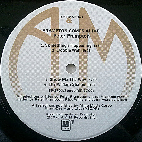 Peter Frampton - Frampton Comes Alive (2xLP, Album, Club, RE) (Good Plus (G+)) - Image 5