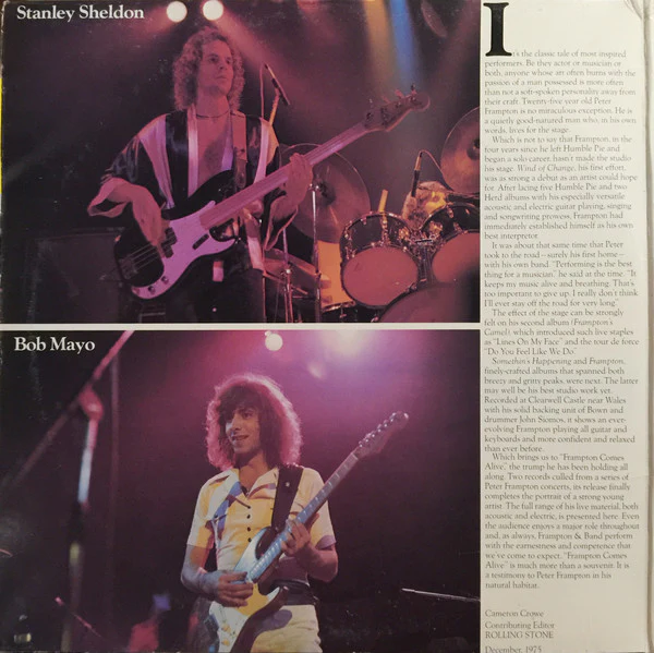 Peter Frampton - Frampton Comes Alive (2xLP, Album, Gat) (Good Plus (G+)) - Image 2