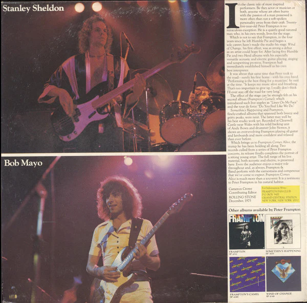Peter Frampton - Frampton Comes Alive! (2xLP, Album, Pit) (Very Good Plus (VG+)) - Image 2