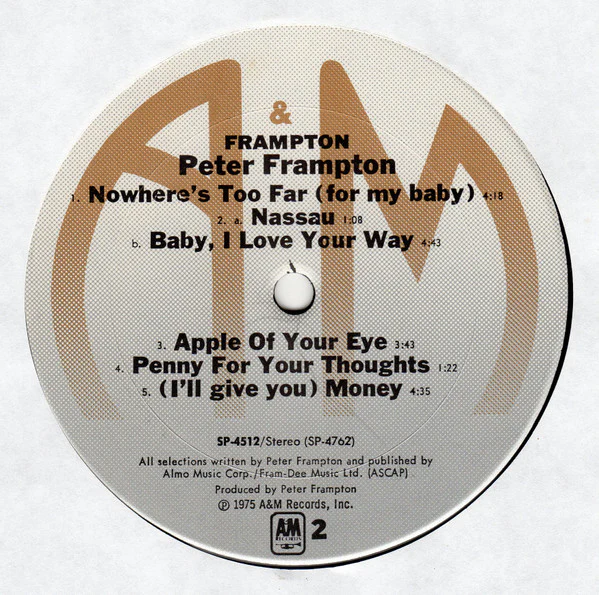 Peter Frampton - Frampton (LP, Album, Pit) (Very Good Plus (VG+)) - Image 4