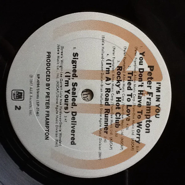 Peter Frampton - I'm In You (LP, Album, Ter) (Near Mint (NM or M-)) - Image 5