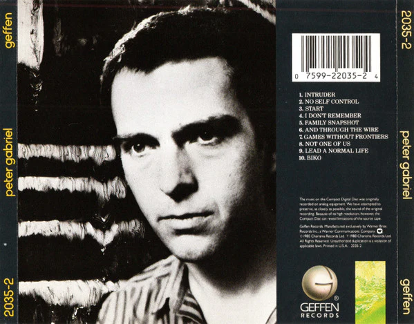 Peter Gabriel - Peter Gabriel (CD, Album, RE) (Near Mint (NM or M-)) - Image 2