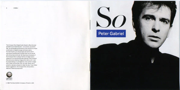 Peter Gabriel - So (CD, Album, RE, Mat) (Near Mint (NM or M-)) - Image 4