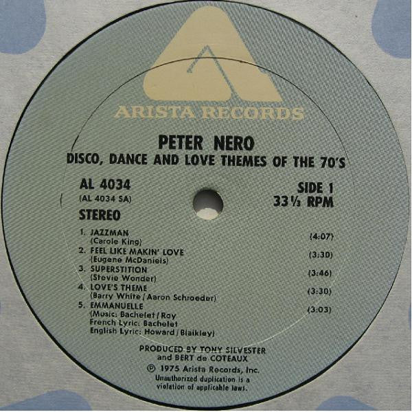 Peter Nero - Disco, Dance And Love Themes Of The 70's (LP, Album) (Mint (M)) - Image 3