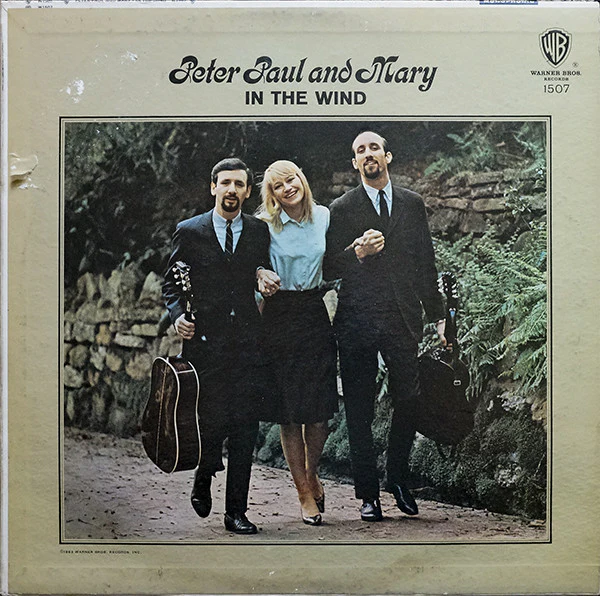 Peter, Paul & Mary - In The Wind (LP, Album, Mono) (Very Good (VG))