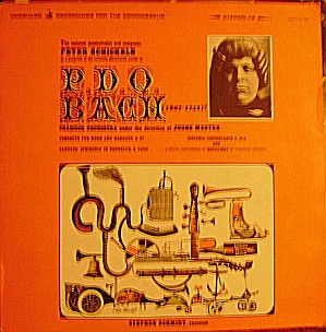 Peter Schickele - Peter Schickele Presenting P.D.Q. Bach (1807-1742)? Chamber Orchestra Under The Direction Of Jorge Mester (LP, Album) (Very Good Plus (VG+))