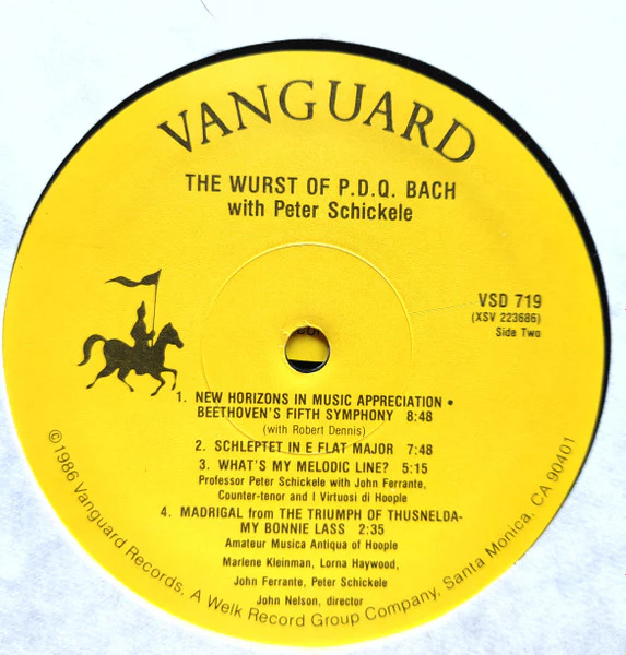 Peter Schickele - The Wurst Of P.D.Q. Bach (2xLP, Album, Comp) (Near Mint (NM or M-)) - Image 4