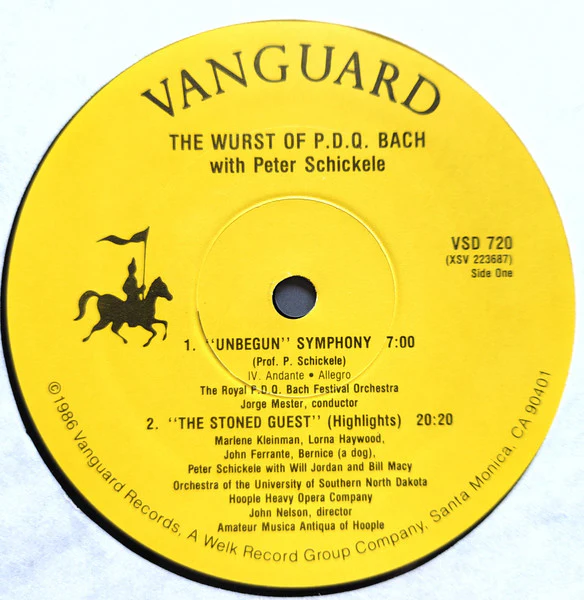 Peter Schickele - The Wurst Of P.D.Q. Bach (2xLP, Album, Comp) (Near Mint (NM or M-)) - Image 5