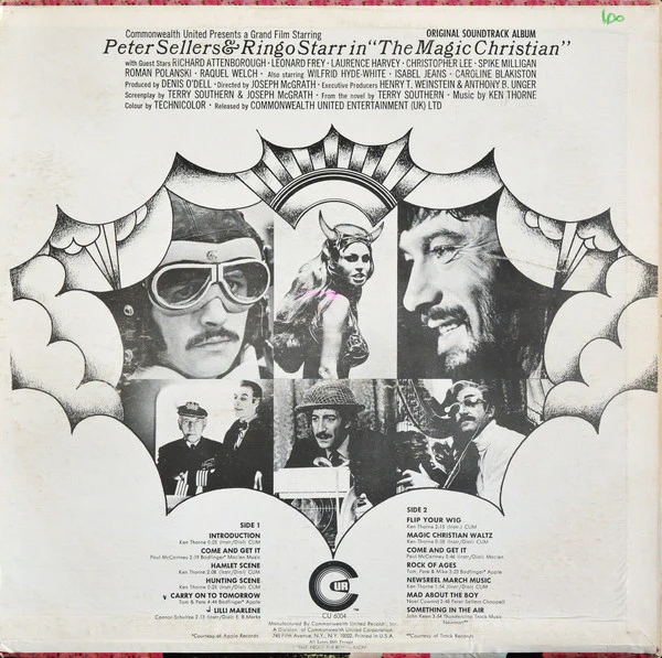 Peter Sellers & Ringo Starr - The Magic Christian (Original Sound Track) (LP, Album) (Very Good (VG)) - Image 2