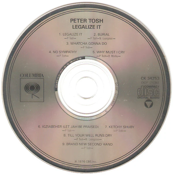 Peter Tosh - Legalize It (CD, Album, RE) (Very Good Plus (VG+)) - Image 4