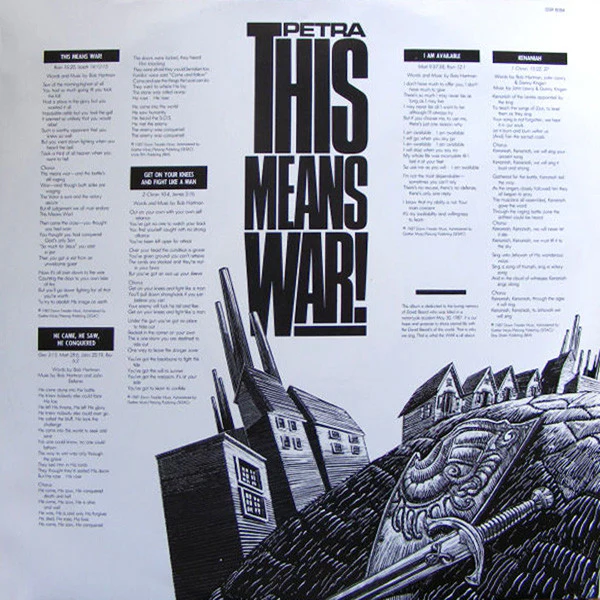 Petra - This Means War (LP, Album) (Near Mint (NM or M-)) - Image 5