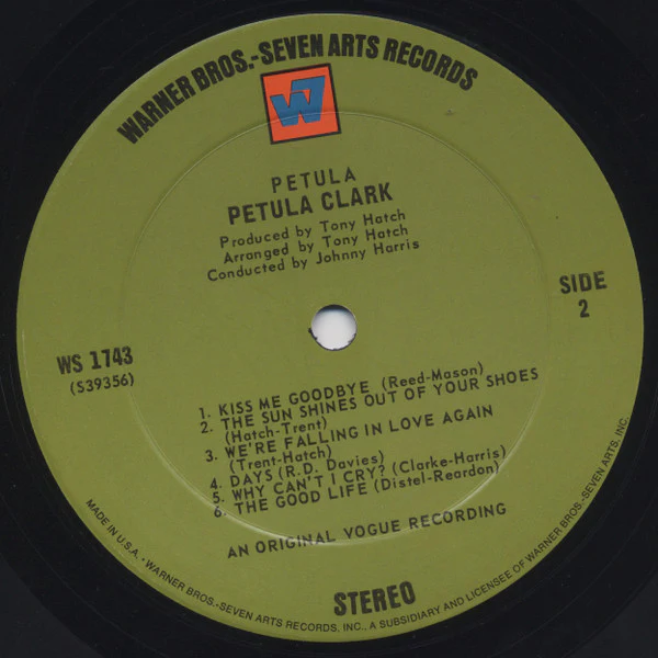 Petula Clark - Petula (LP, Album) (Near Mint (NM or M-)) - Image 4