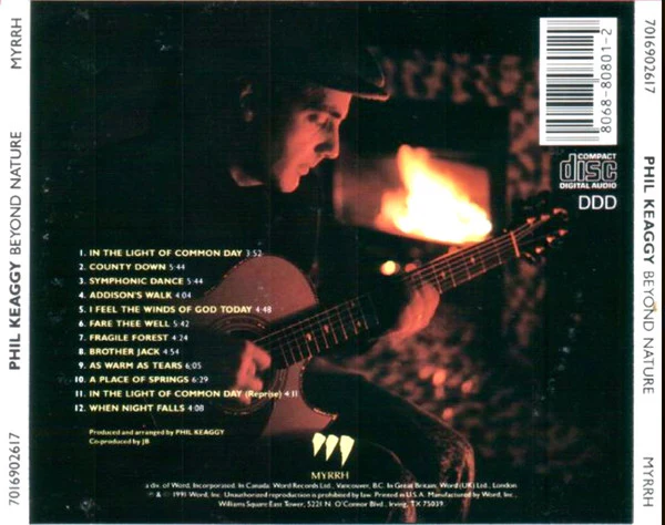 Phil Keaggy - Beyond Nature (CD, Album, Whi) (Very Good Plus (VG+)) - Image 2