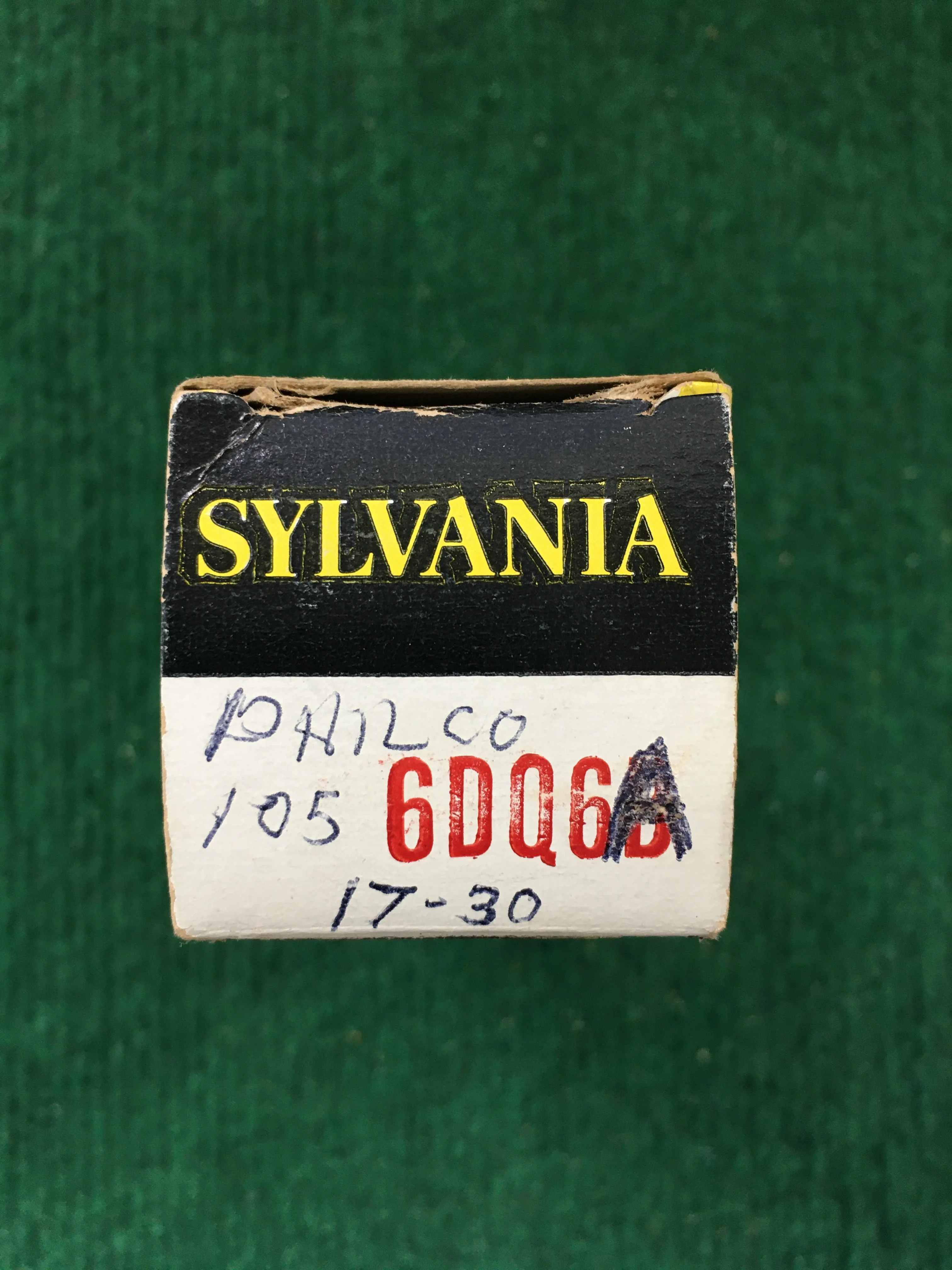 Philco 6DQ6A Vacuum Tube * Tested 105