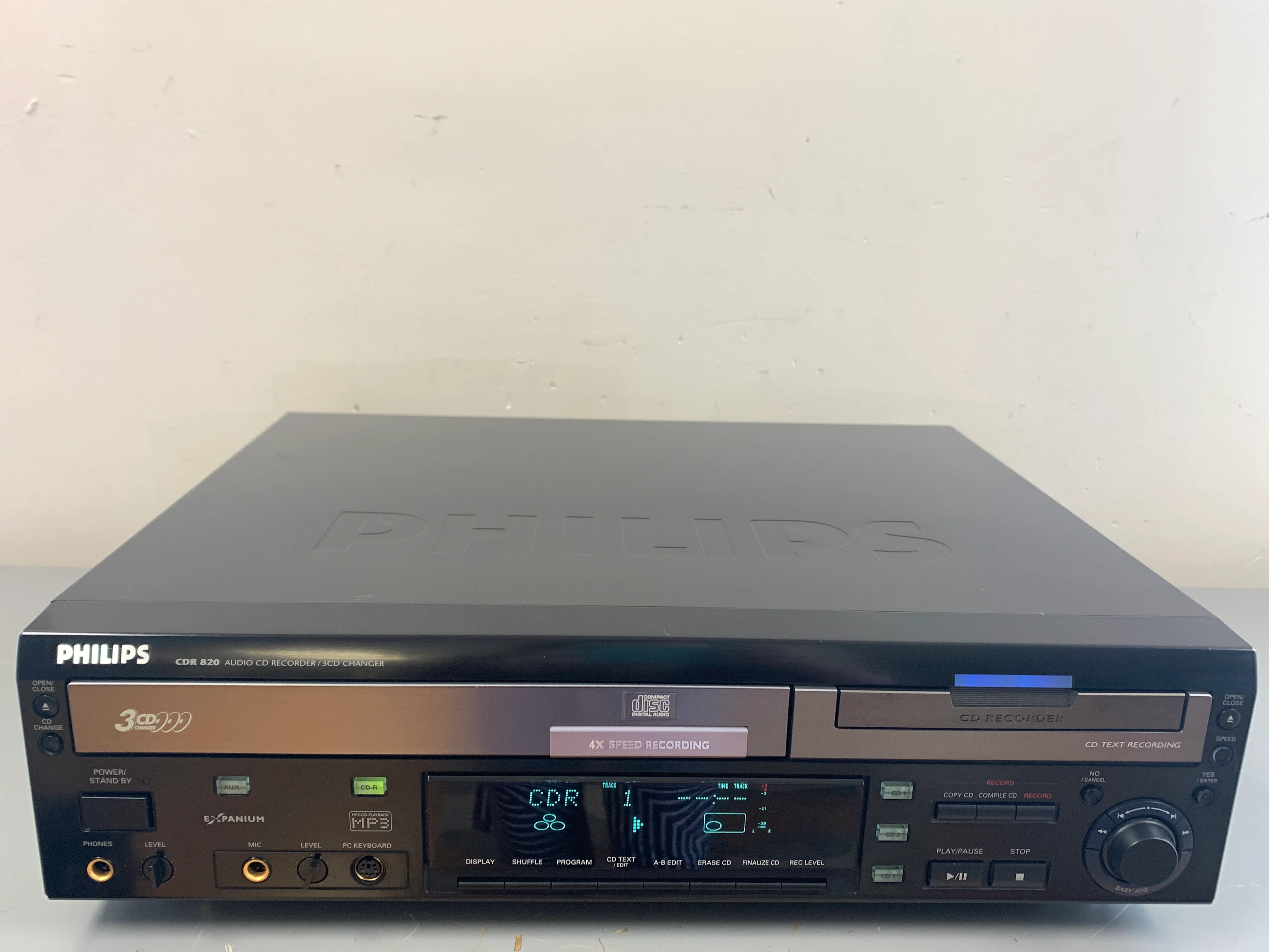 Philips CDR-820 Cd Recorder and CD Changer * Manual * Box