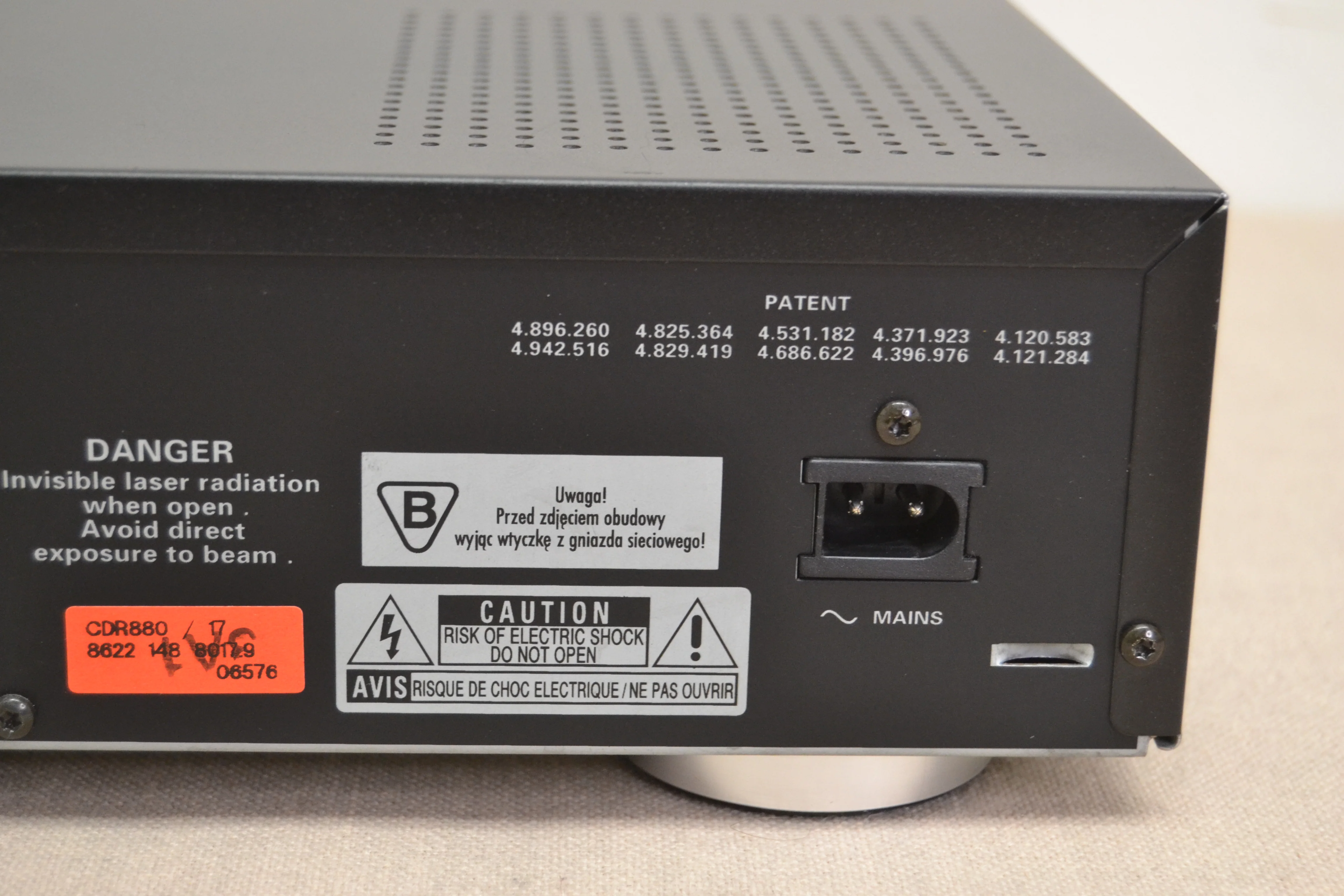 Philips CDR880 Compact Disc Recorder (1998) - Image 13