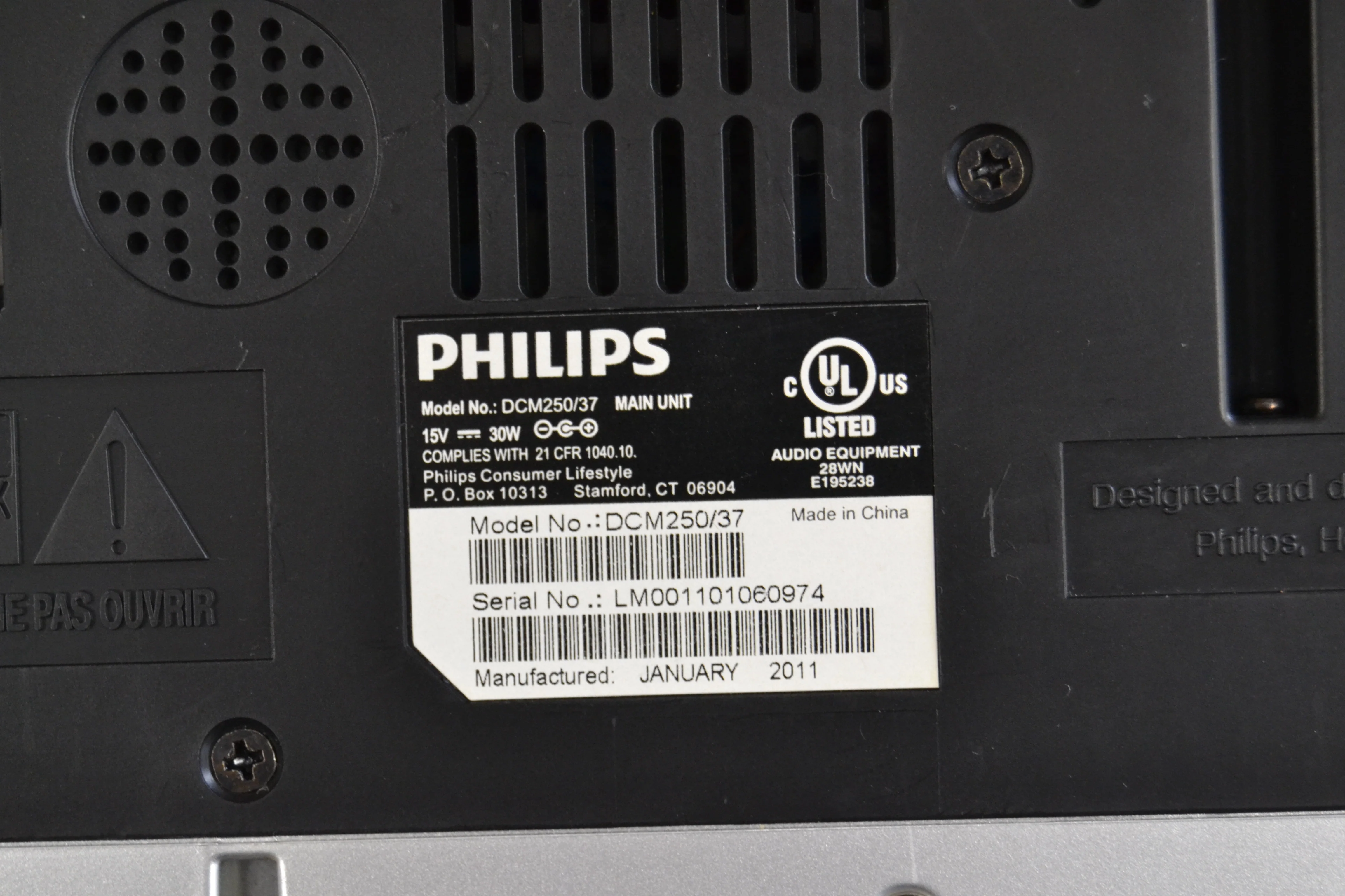Philips dcm250/37 - Portable Radio-CD-iPod with Bluetooth Adapter for Wireless Music - Image 13