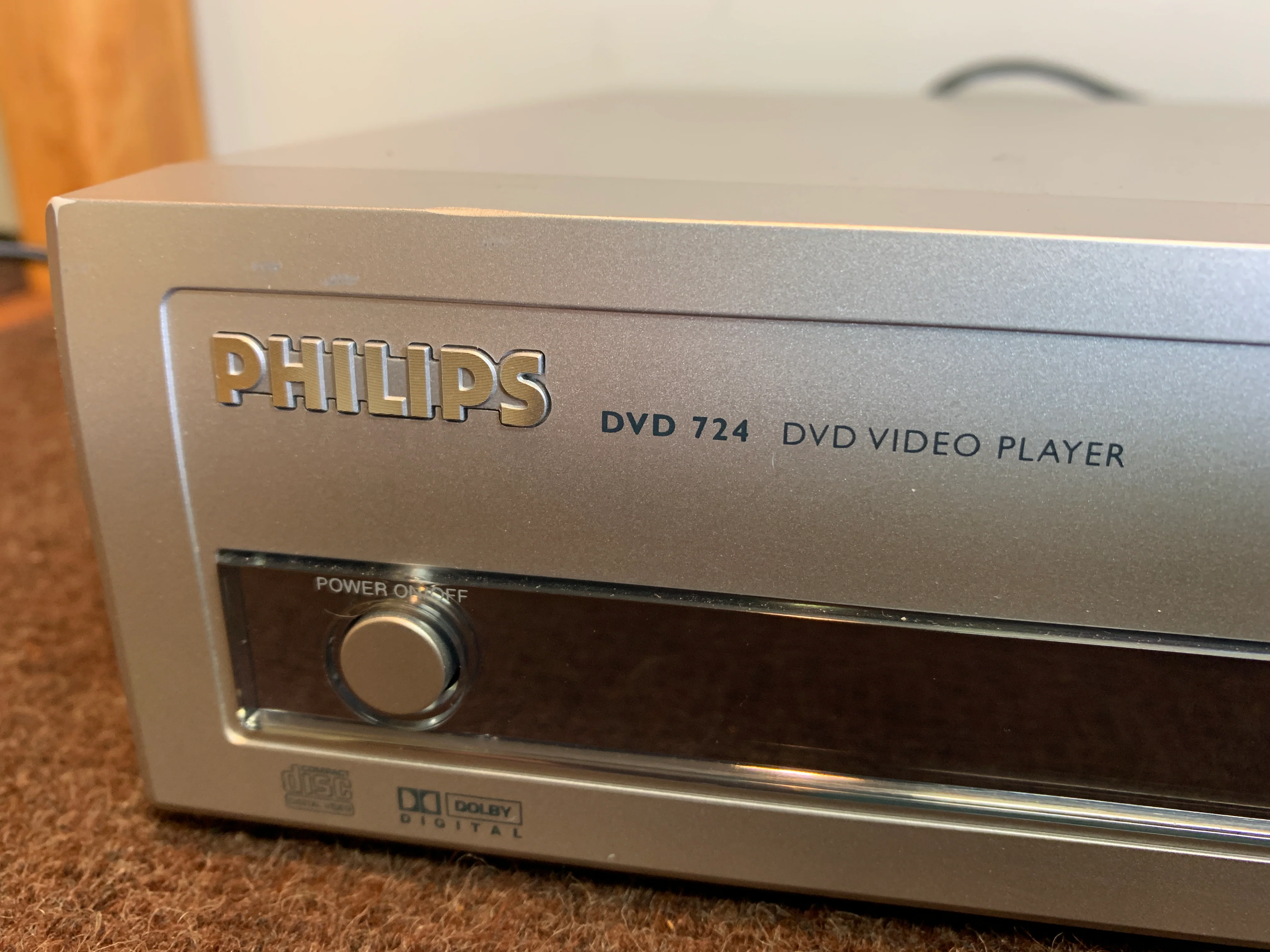 Philips DVD 724 Single cd/dvd Player - Image 8