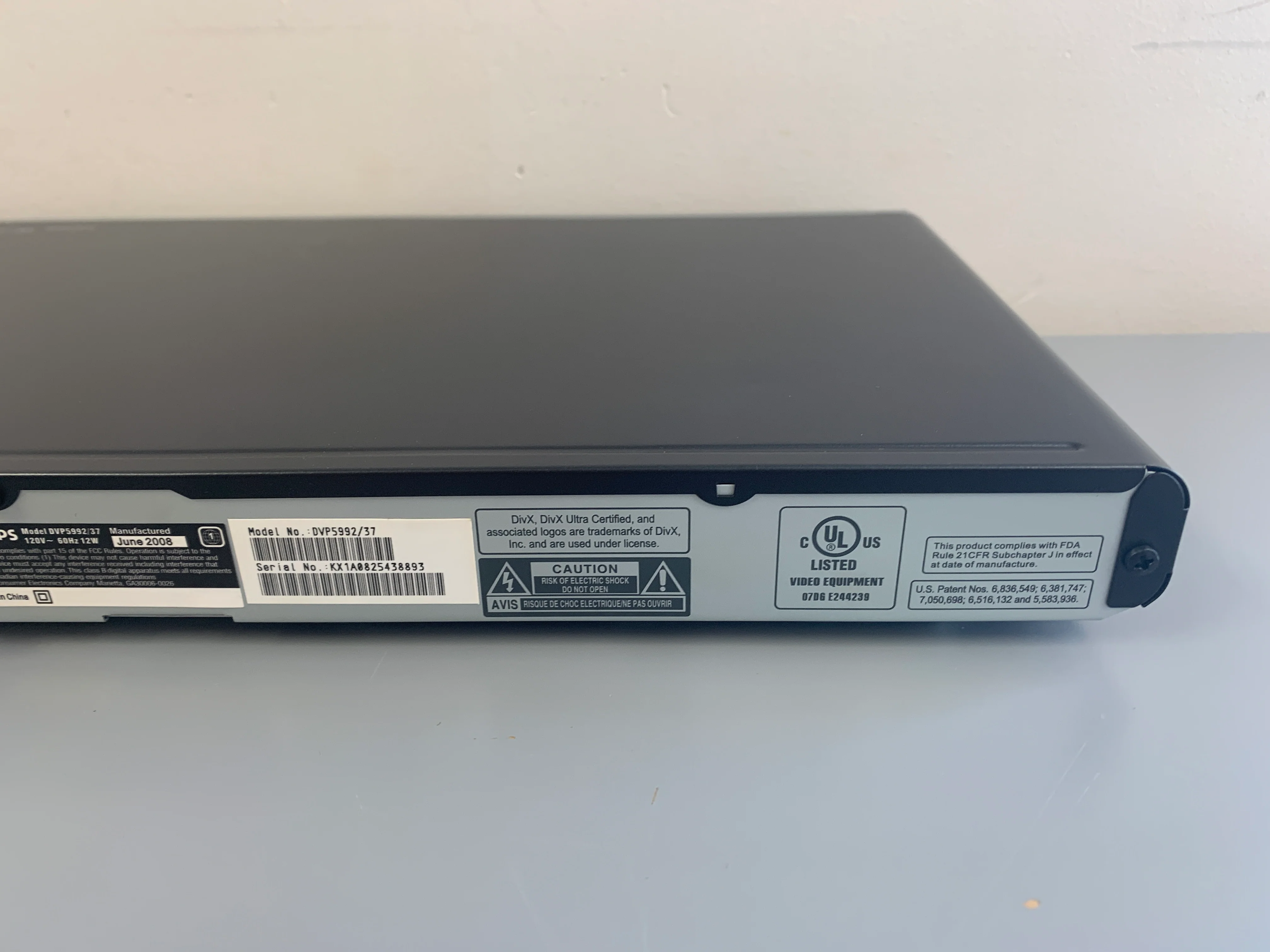 Philips DVP5992 DVD Player * Remote * Manual - Image 14
