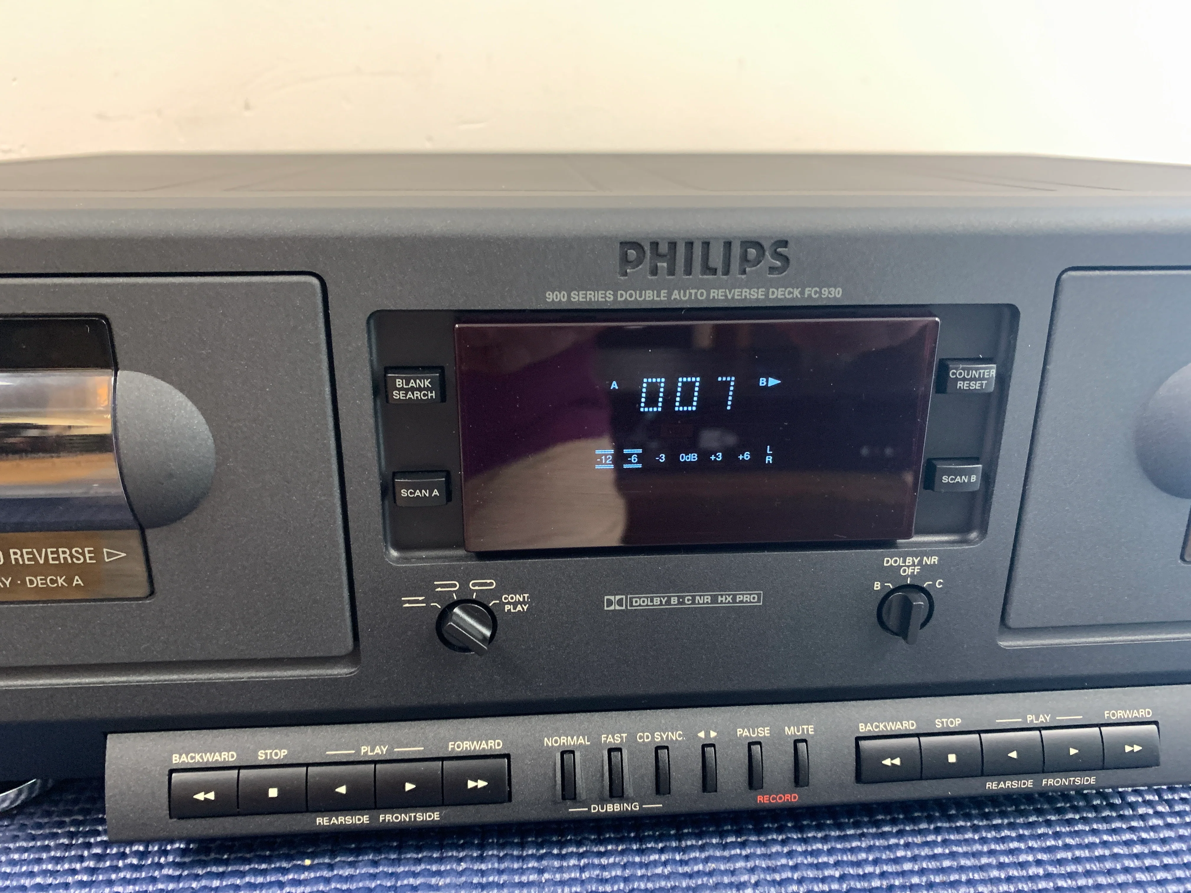 Philips FC-930 Double Cassette Deck * Manual - Image 3