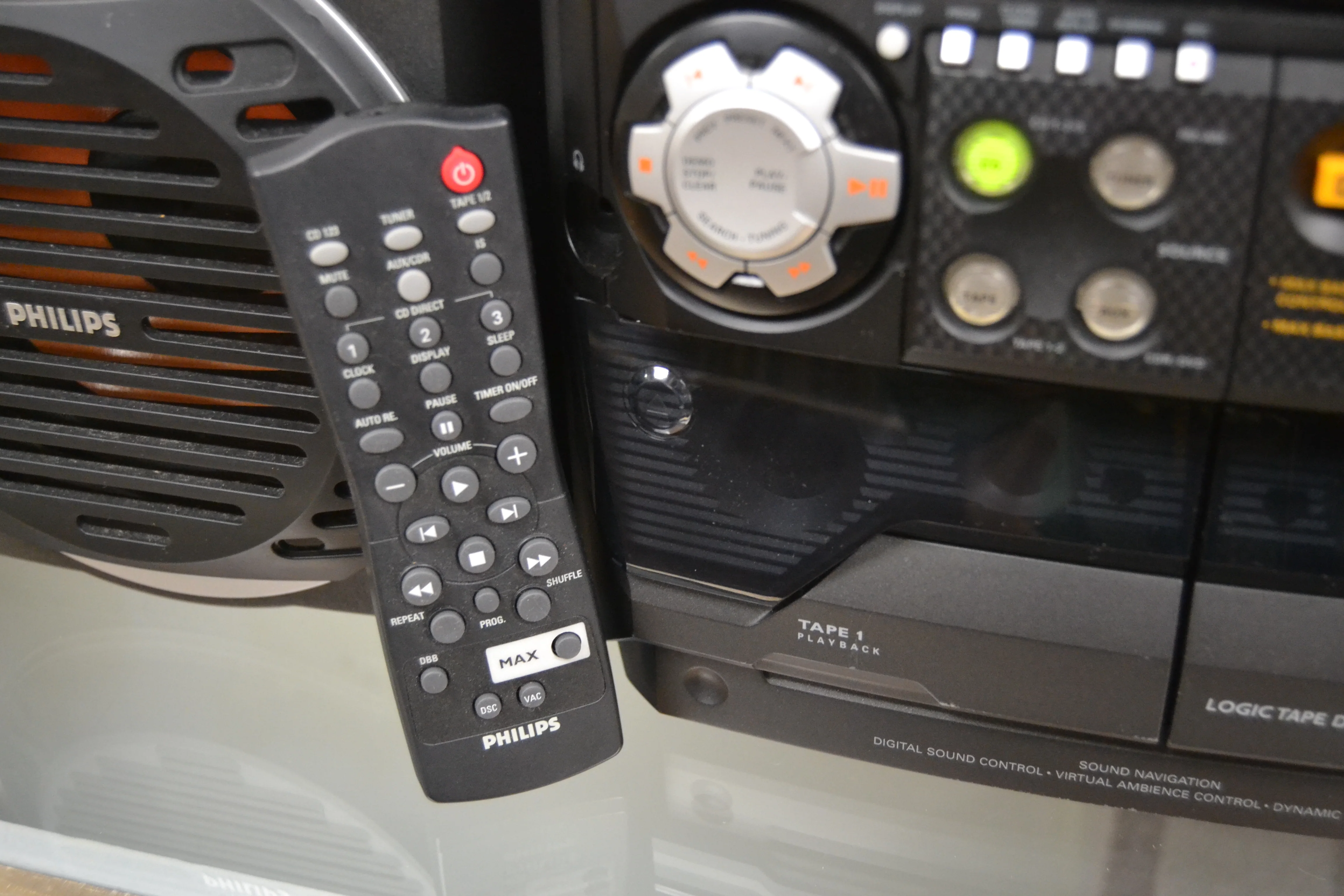 Philips FW-C555 Complete Music System Midi Size * Cd Changer * Radio * Cassette * Remote & Manual - Image 6