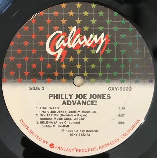 "Philly" Joe Jones - Advance! (LP, Album) (Near Mint (NM or M-)) - Image 2