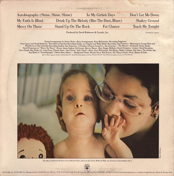 Phoebe Snow - It Looks Like Snow (LP, Album) (Near Mint (NM or M-)) - Image 2