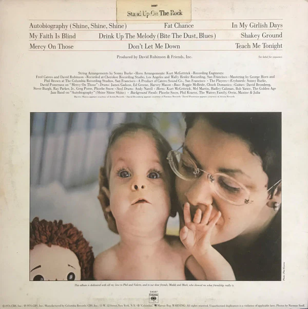 Phoebe Snow - It Looks Like Snow (LP, Album, Pit) (Very Good (VG)) - Image 2