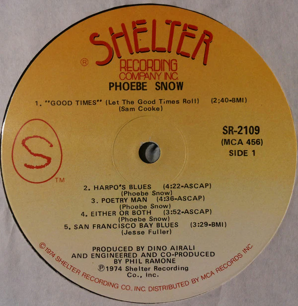 Phoebe Snow - Phoebe Snow (LP, Album, Glo) (Very Good Plus (VG+)) - Image 3