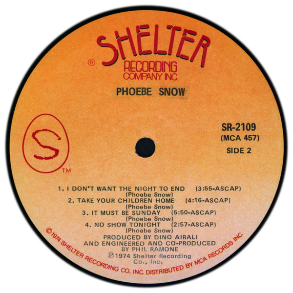 Phoebe Snow - Phoebe Snow (LP, Album, Pin) (Near Mint (NM or M-)) - Image 4