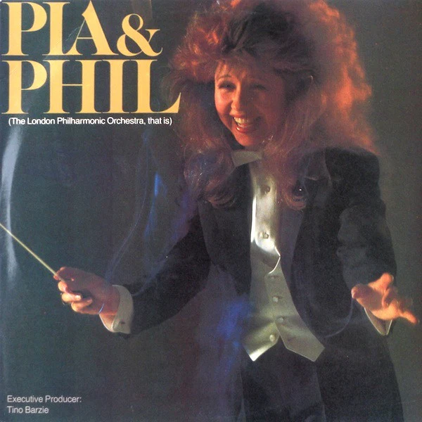 Pia Zadora With The The London Philharmonic Orchestra - Pia & Phil (LP, Album, Pit) (Very Good Plus (VG+))