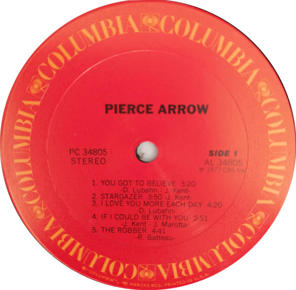 Pierce Arrow - Pierce Arrow (LP, Album, Pit) (Very Good Plus (VG+)) - Image 5