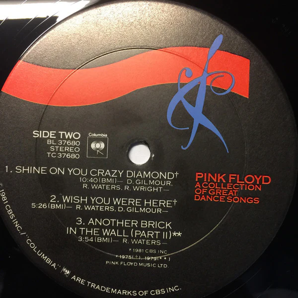 Pink Floyd - A Collection Of Great Dance Songs (LP, Comp, RP, Pit) (Near Mint (NM or M-)) - Image 4