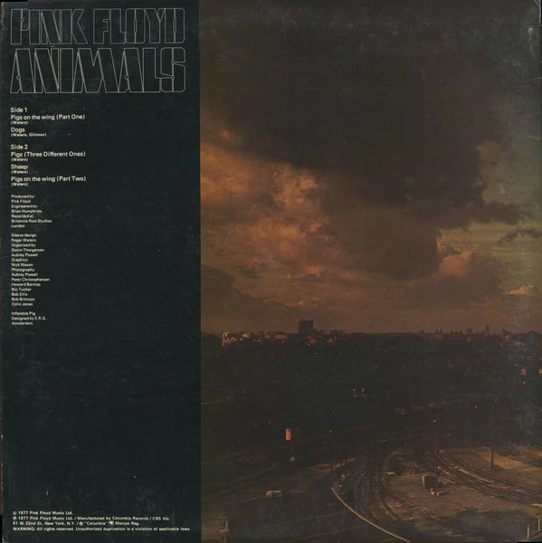 Pink Floyd - Animals (LP, Album, Gat) (Very Good Plus (VG+)) - Image 2