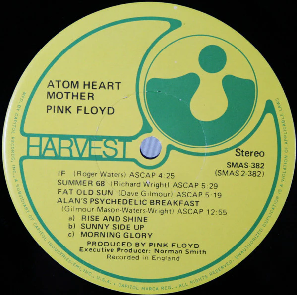 Pink Floyd - Atom Heart Mother (LP, Album, RE, RP, Jac) (Very Good Plus (VG+)) - Image 5