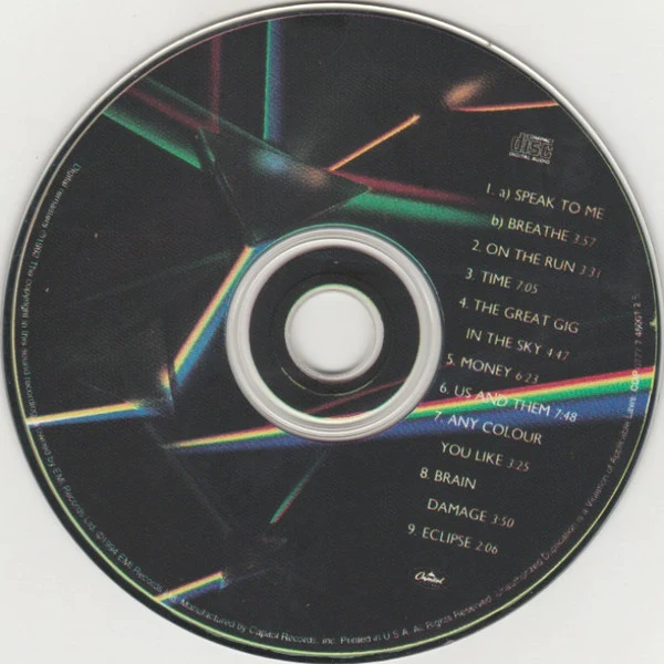 Pink Floyd - Dark Side Of The Moon (CD, Album, RE, RM) (Very Good Plus (VG+)) - Image 3