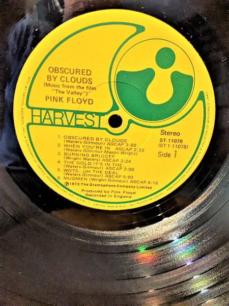 Pink Floyd - Obscured By Clouds (LP, Album, RE) (Very Good Plus (VG+)) - Image 3