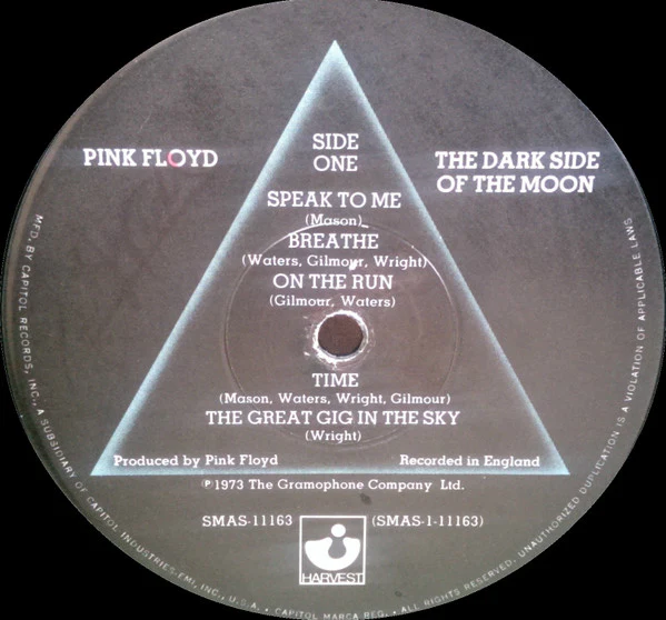 Pink Floyd - The Dark Side Of The Moon (LP, Album, RE, Win) (Very Good Plus (VG+)) - Image 2
