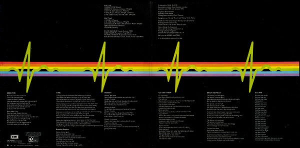 Pink Floyd - The Dark Side Of The Moon (LP, Album, RP, 4th) (Good Plus (G+)) - Image 2